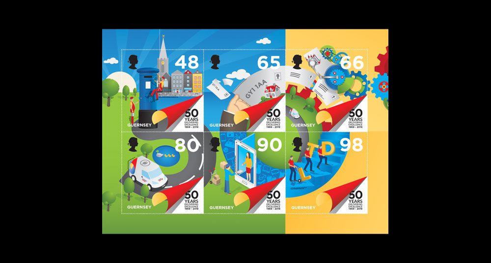 Souvenir Sheet Pack Insert